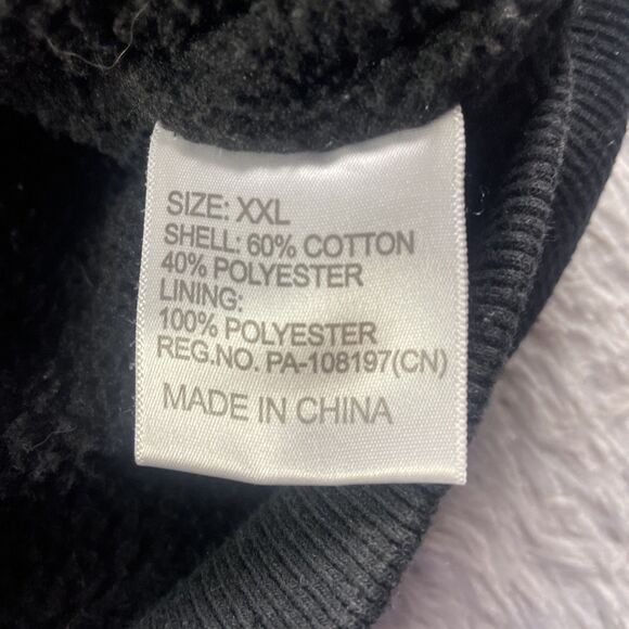 Miami Dolphins Jacket Mens XXL Gray Black NFL Pro Line Hoodie Fleece Lined Retro - Picture 10 of 10